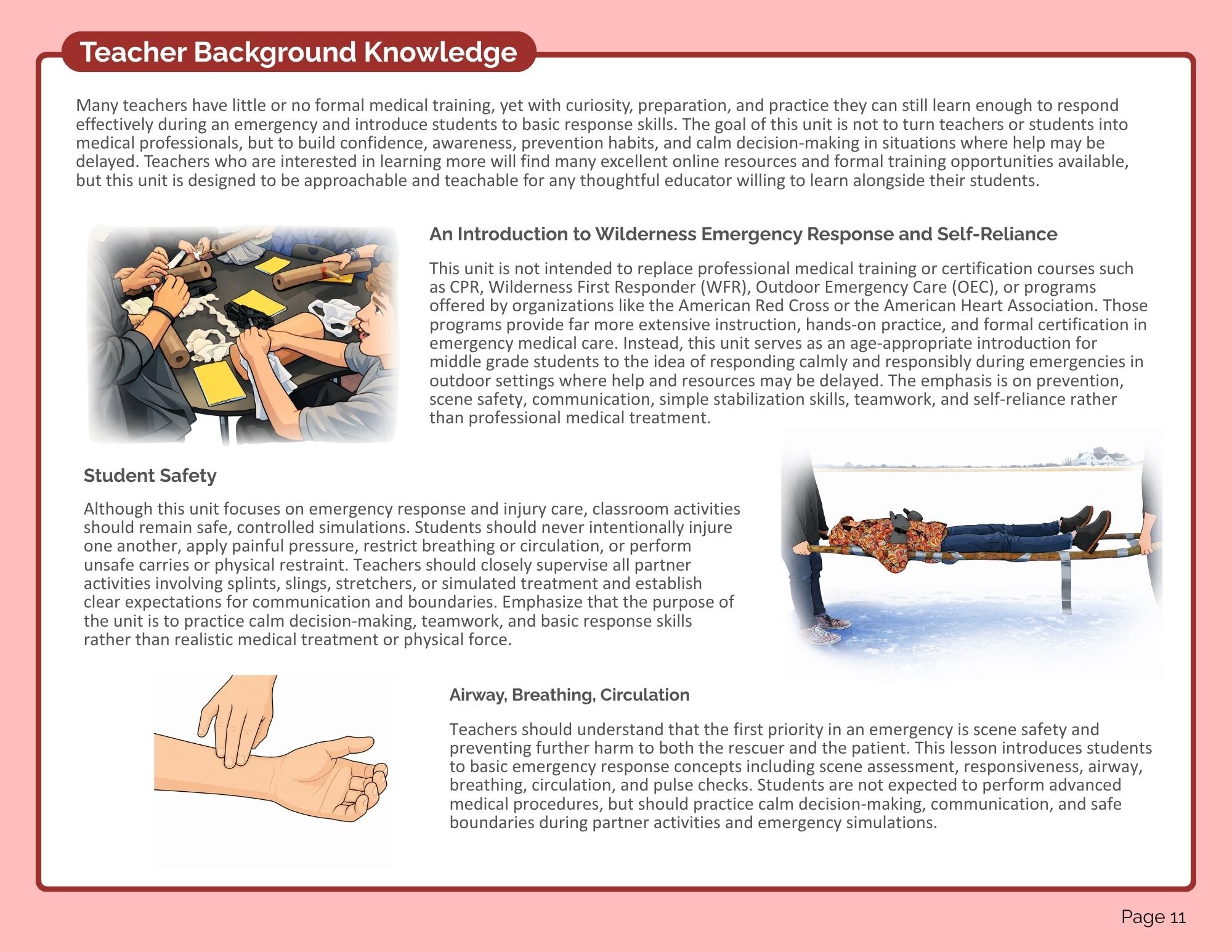 First Aid Bundle (digital PDF download)