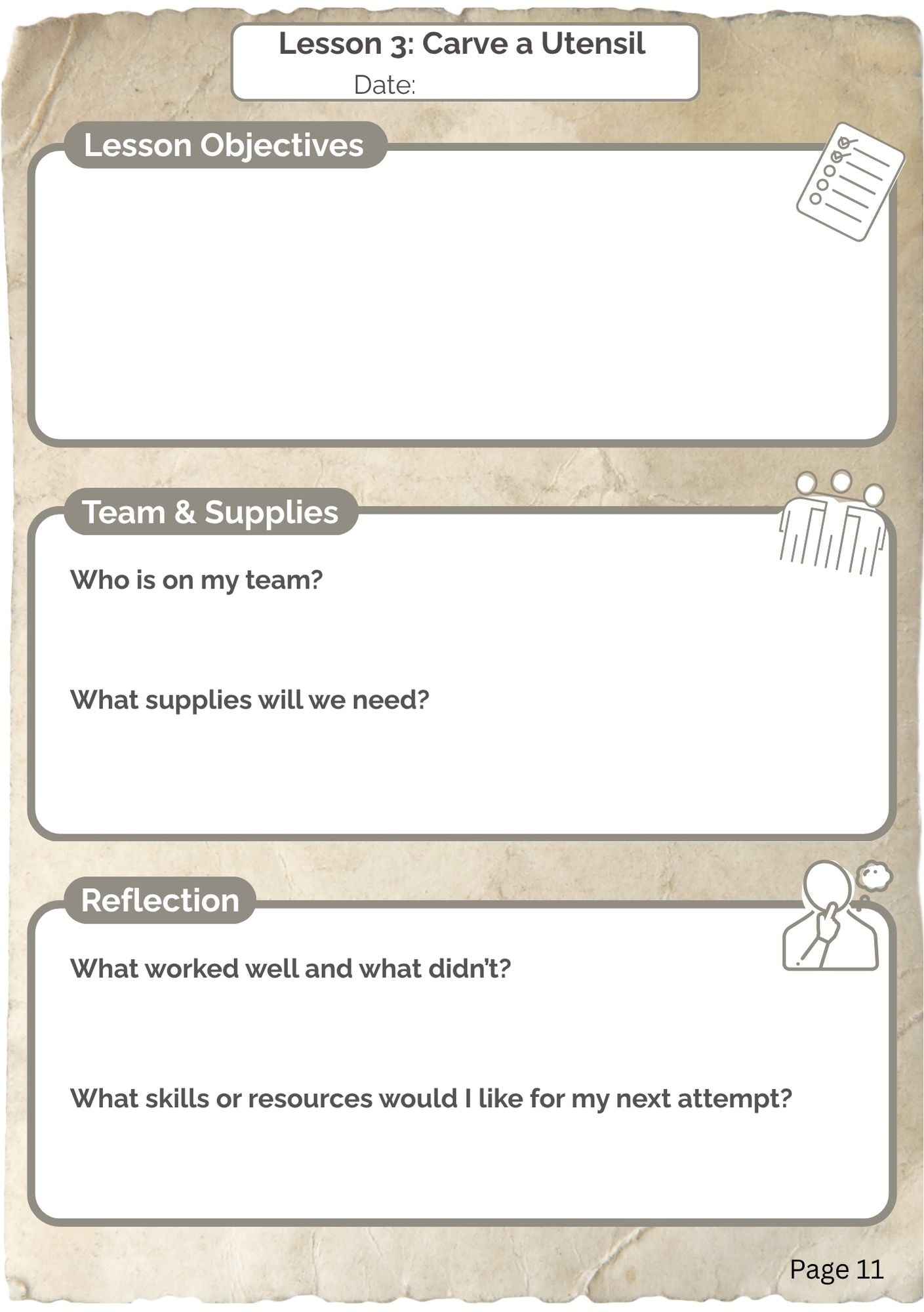 Tools Adventure Journal (digital PDF download)