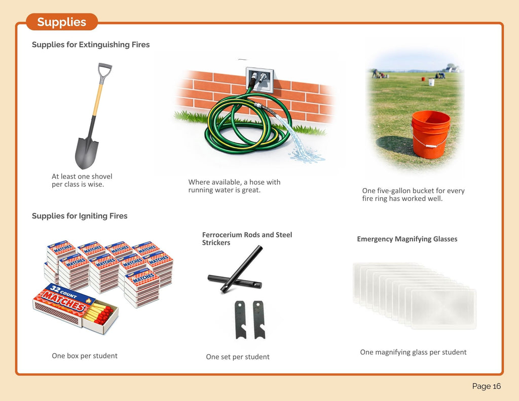Fire and Cooking Bundle (digital PDF download)