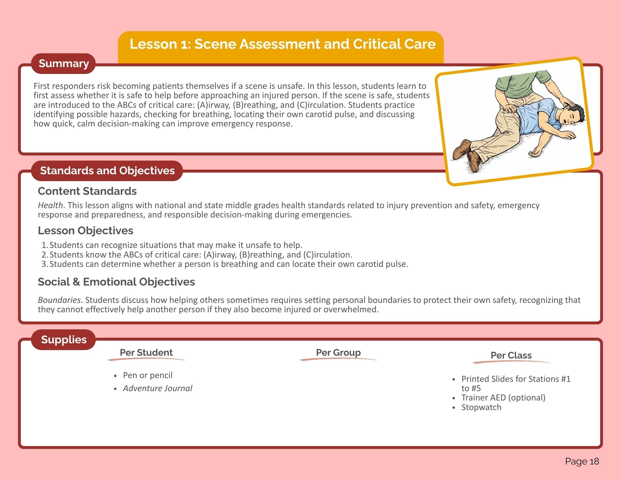 First Aid Bundle (digital PDF download)