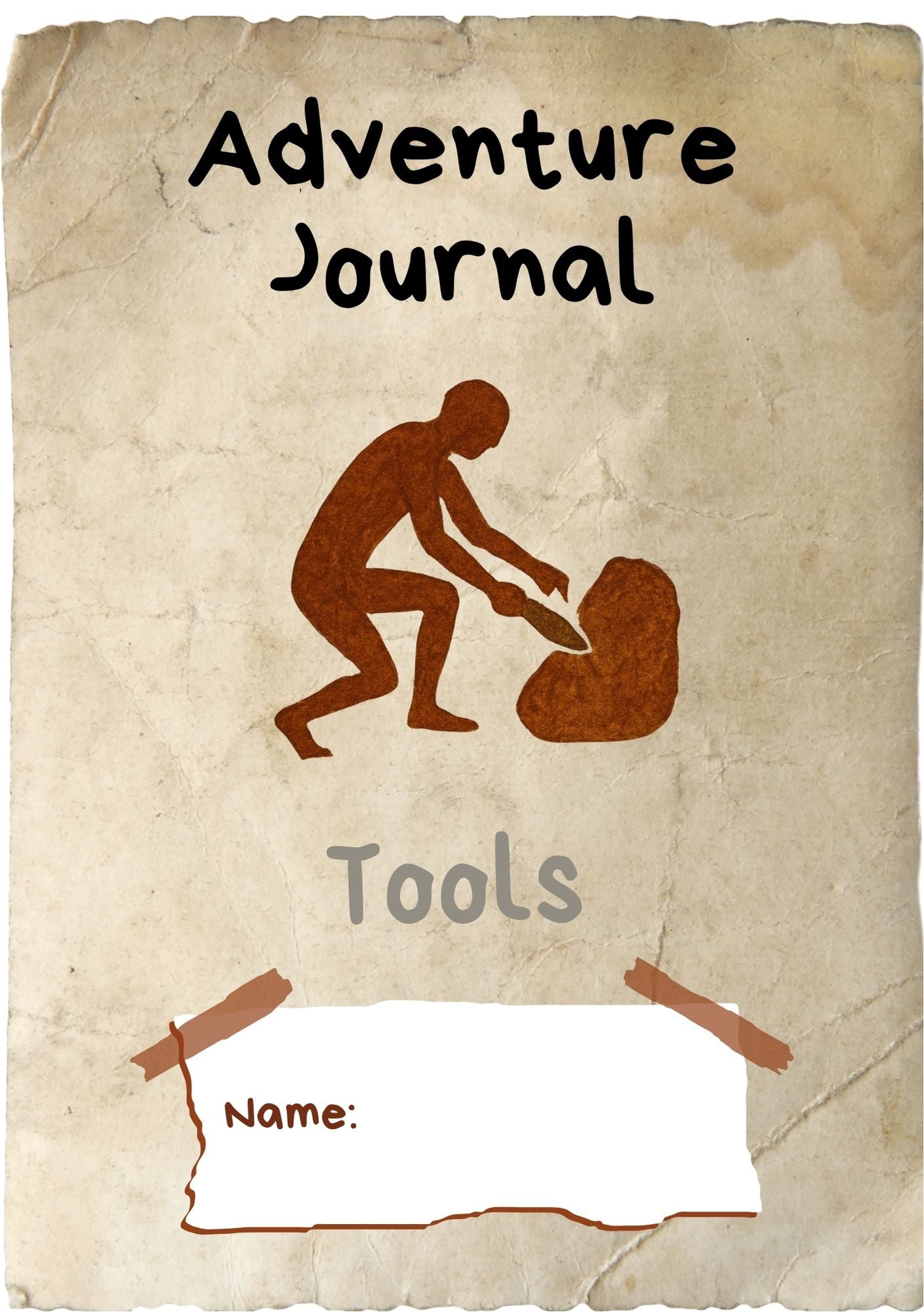 Tools Adventure Journal (digital PDF download)