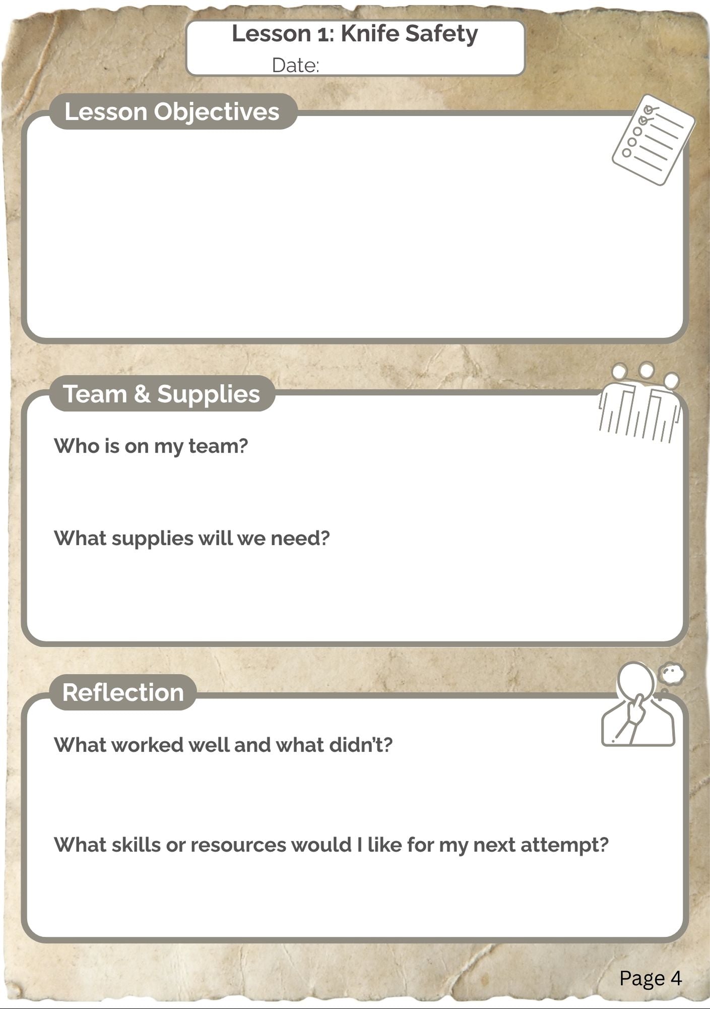 Tools Adventure Journal (digital PDF download)