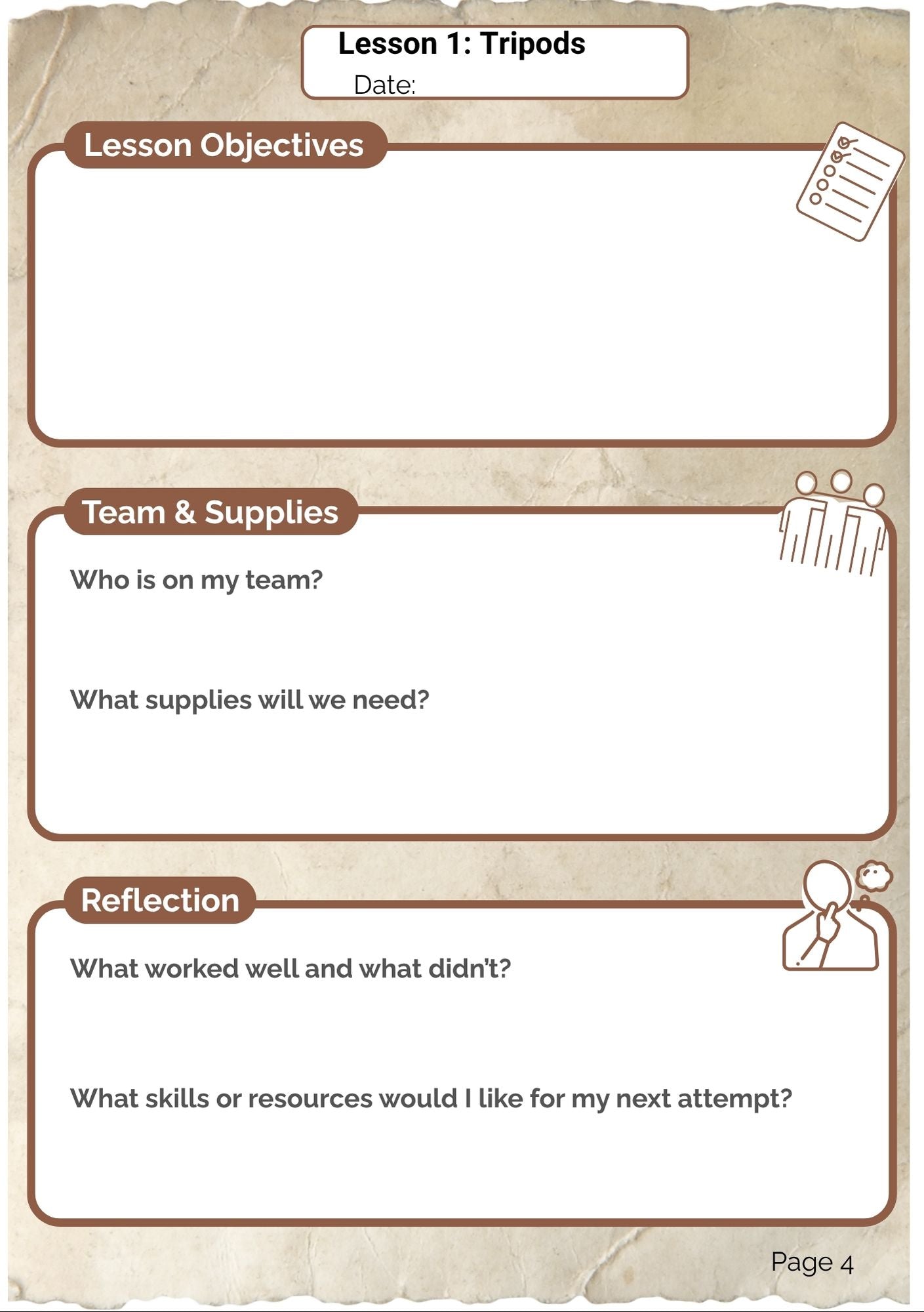Pioneering Adventure Journal (digital PDF download)