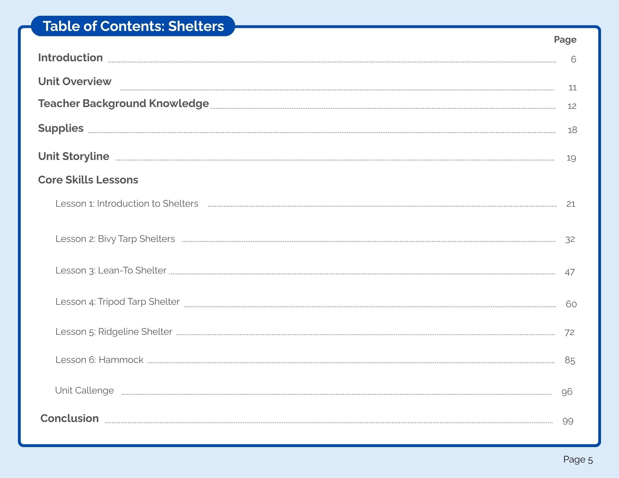 Shelters Bundle (digital PDF download)