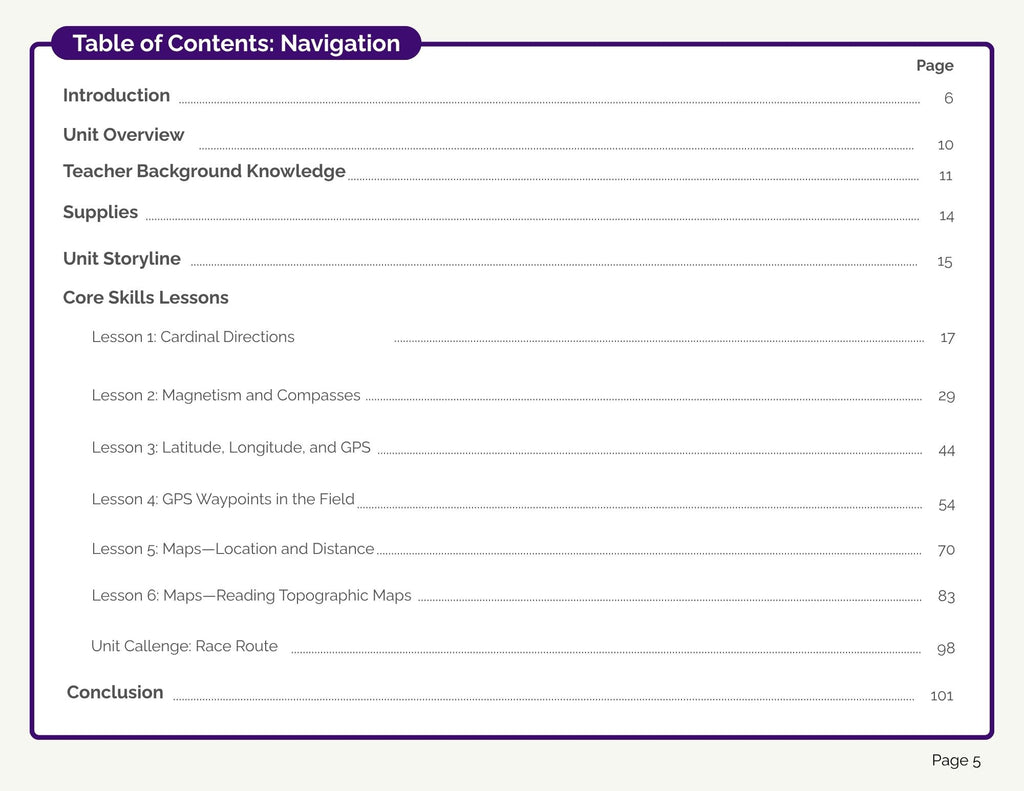 Navigation Teacher's Manual (Pilot Edition) (digital PDF download)