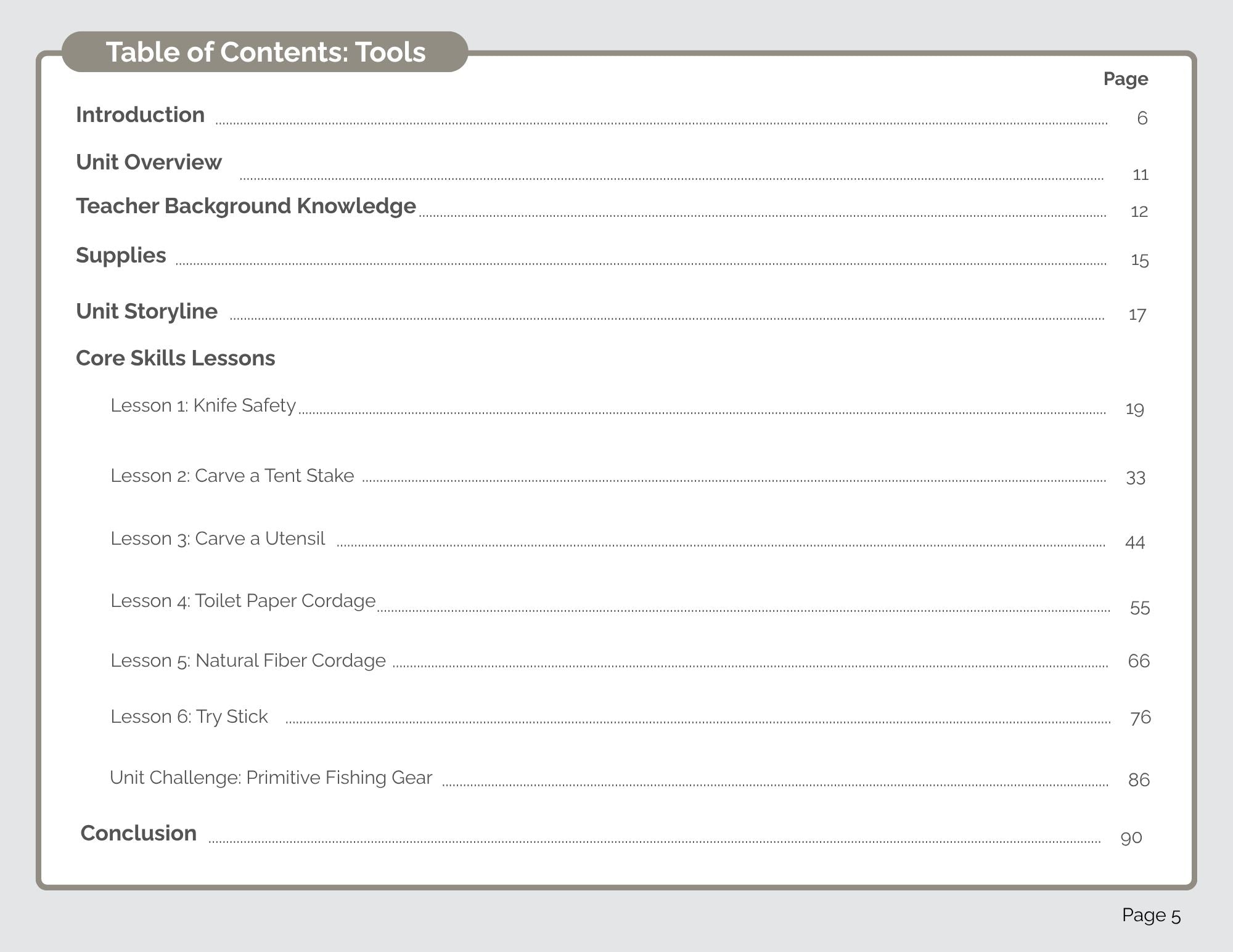 Tools Bundle (digital PDF download)