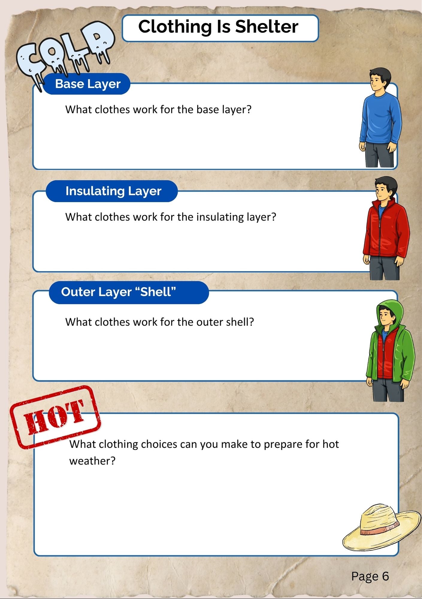 Shelters Adventure Journal (digital PDF download)