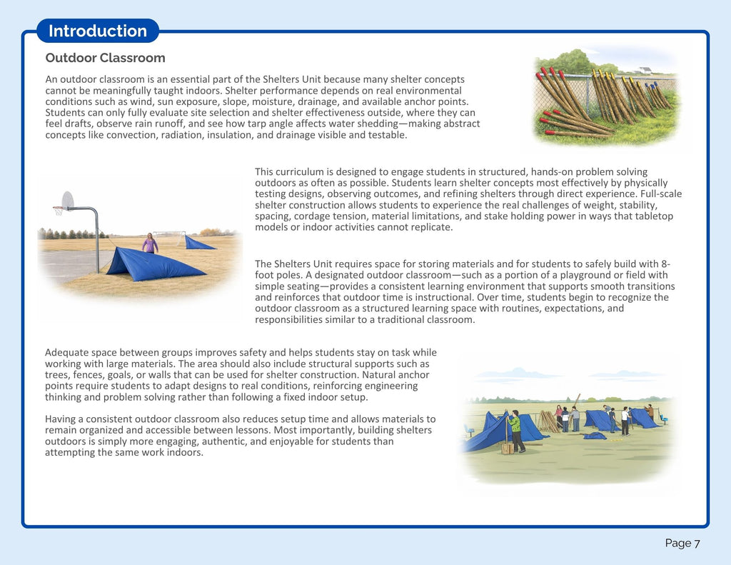 Shelters Teacher's Manual (Pilot Edition) (digital PDF download)