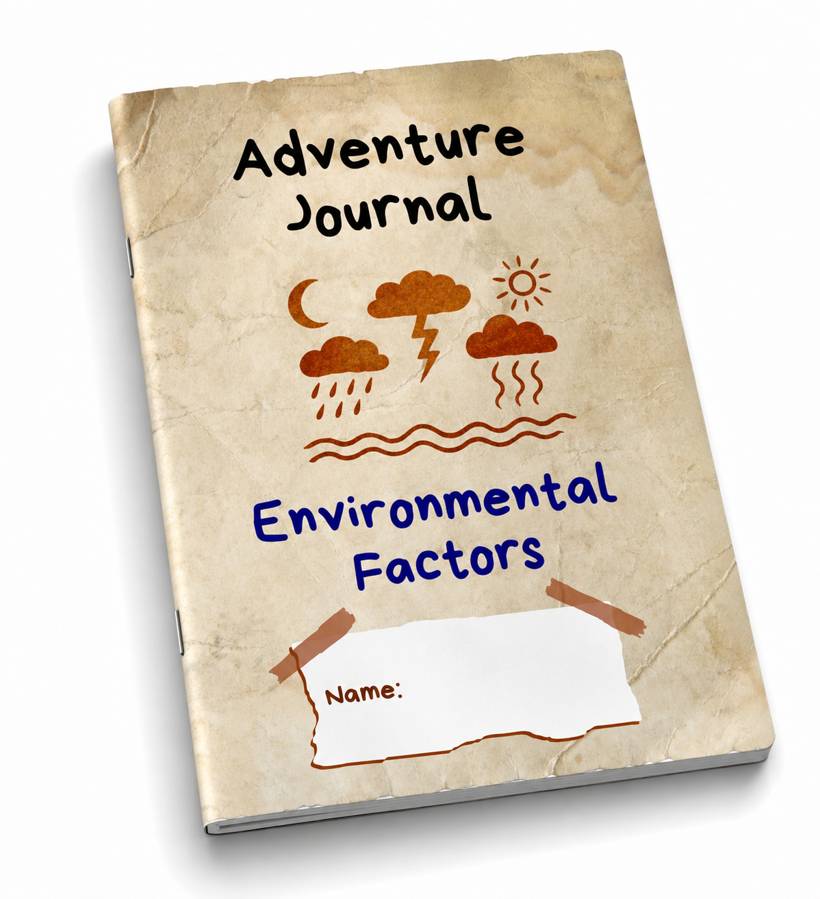 Environmental Factors Adventure Journal (digital PDF download)