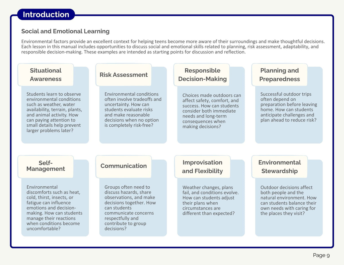 Environmental Factors Bundle (digital PDF download)