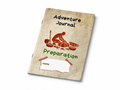 Preparation Adventure Journal printed mockup; product delivered as downloadable PDFs