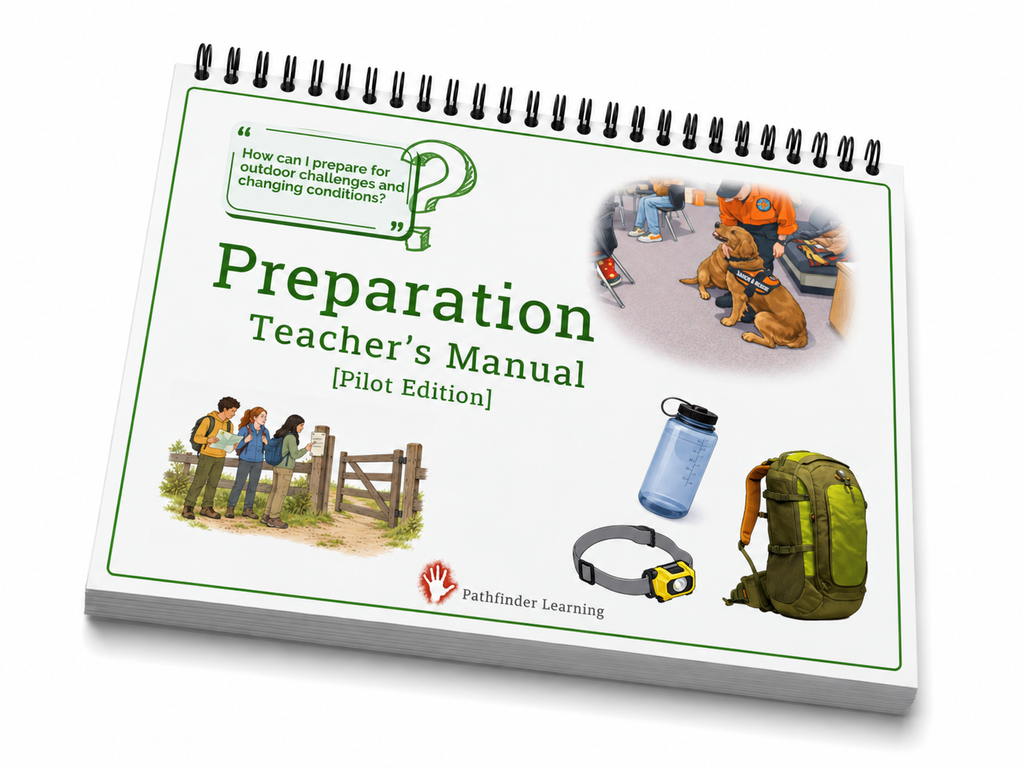 Preparation Teacher Manual printed mockup; product delivered as downloadable PDFs