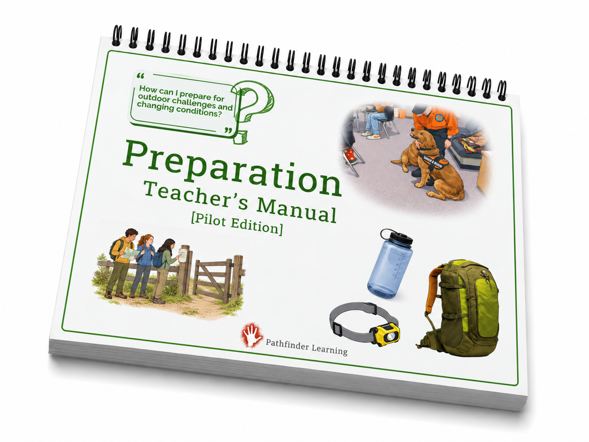Preparation Teacher Manual printed mockup; product delivered as downloadable PDFs