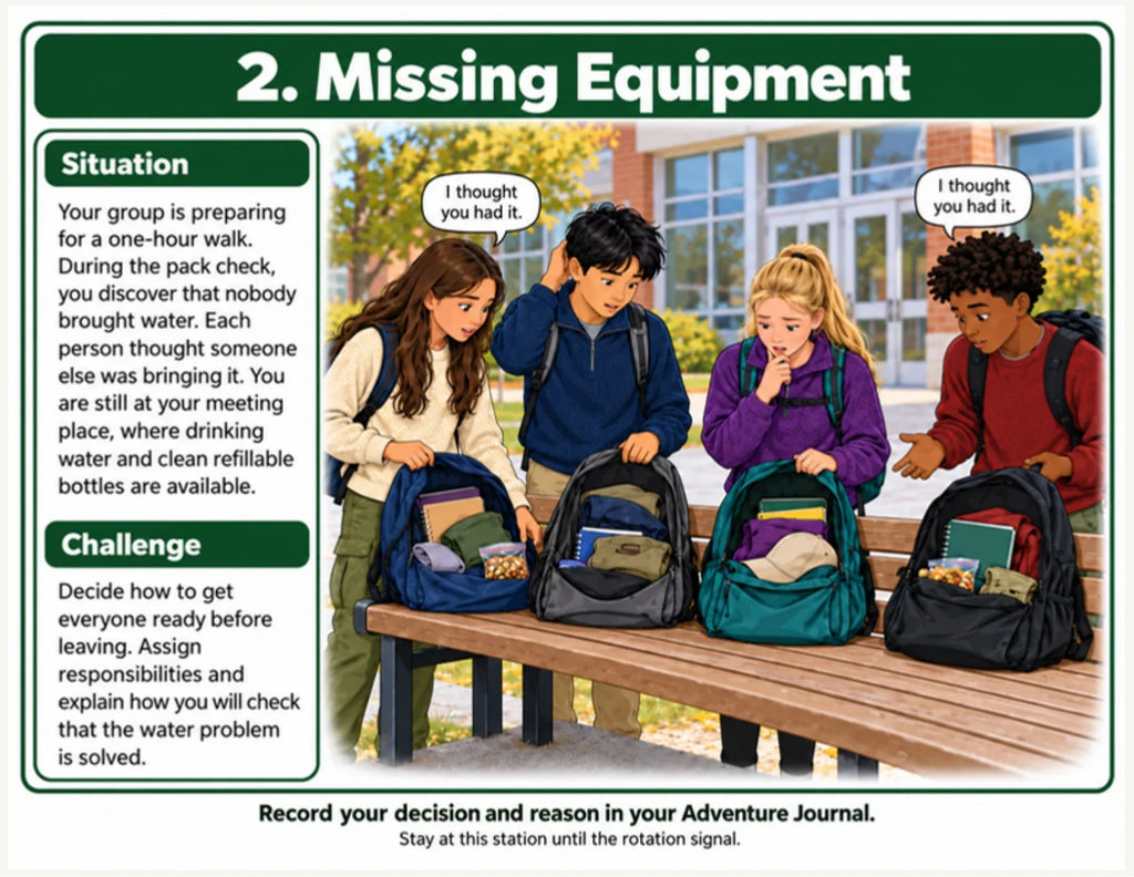 Preparation Teacher Manual: Missing Equipment, page 68