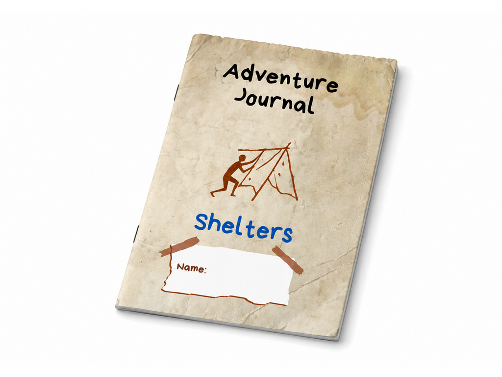 Shelters Adventure Journal (digital PDF download)