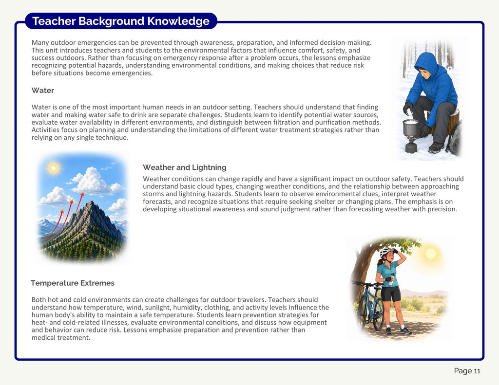 Environmental Factors Bundle (digital PDF download)