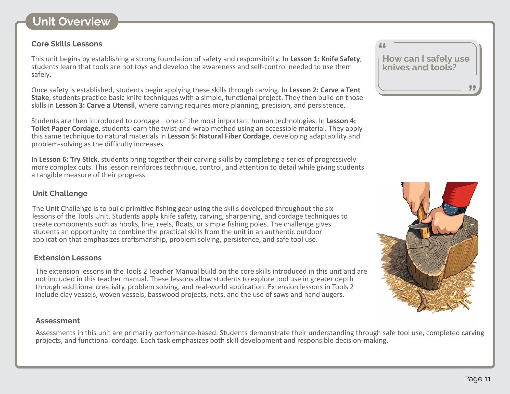 Tools Teacher's Manual (Pilot Edition) (digital PDF download)
