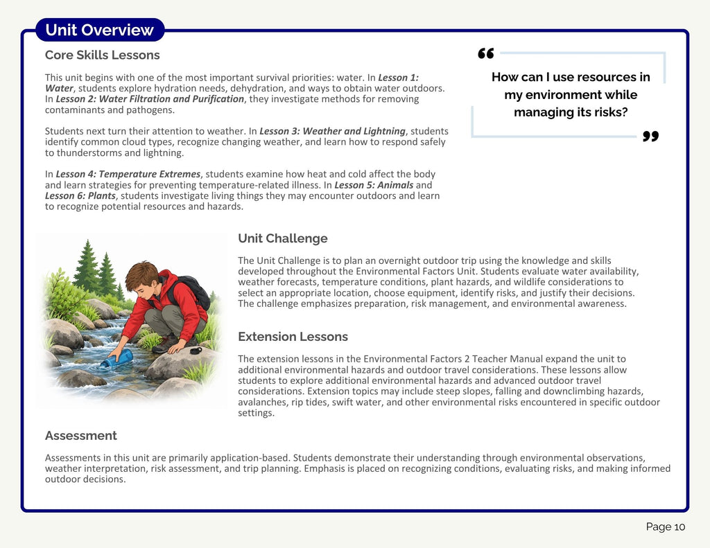 Environmental Factors Bundle (digital PDF download)